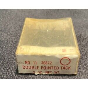 NEW NOS 1950s Sears Roebuck & Co. No. 11 #96872 Double Pointed Tack 2oz USA Tool